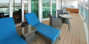 Croisière RCI Royal Caribbean International Freedom of the Seas Suite Royal avec balcon balcon