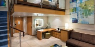 Croisière RCI Royal Caribbean Oasis of the Seas Suite Crown Loft adaptée