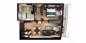 Breakaway The Haven plan de la suite du propriétaire 