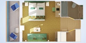 carnival breeze suite cloud 9 spa plan 