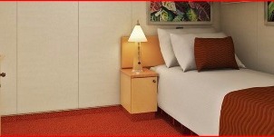 carnival magic intérieure avec couchette supérieure inférieure