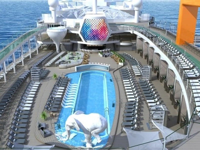 Celebrity Cruises Croisière Cel Navire Xcel Piscine