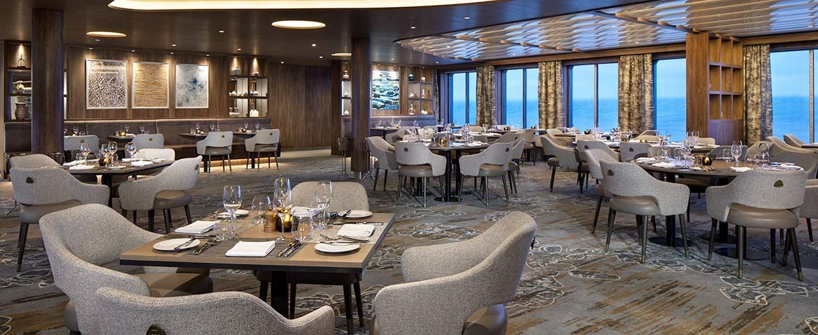 Croisières Celebrity Flora Seaside Restaurant