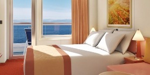 Croisière Carnival Conquest balcon cabine