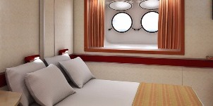 Croisière CCL Carnival Elation hublot cabine