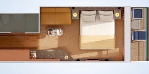 Croisière CCL Carnival Elation suite junior plan