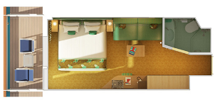 Carnival Horizon Cloud 9 spa avec balcon