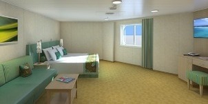 Carnival Horizon Cloud 9 spa vue mer (vue de la passerelle)