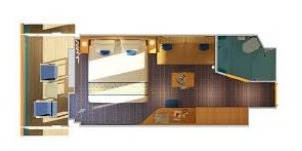 Carnival Horizon Cove Balcon