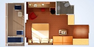 Croisière Ccl Carnival Miracle Cabine Balcon Premium