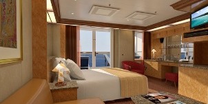 Croisière CCL Carnival Pride premium avec balcon (vue obstruée)