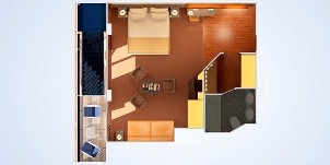 Croisière CCL Carnival Pride suite junior