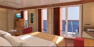 Croisière CCl Carnival Spirit Cabine suite vista