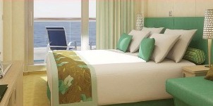 Croisière CCL Carnival Sunshine Cabine  Cloud 9 Spa Balcon