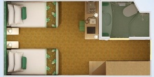 Croisière CCL Carnival Sunshine Cabine Intérieure Cloud 9 Spa