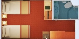 Croisière CCL Carnival Valor Cabine Intérieure 