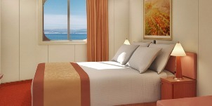 Croisière CCL Carnival Valor Cabine Vue Mer Obstruée