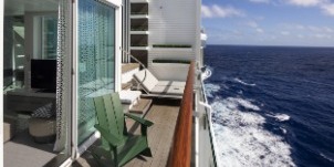 Croisière CEL Celebrity Edge Villa Edge balcon
