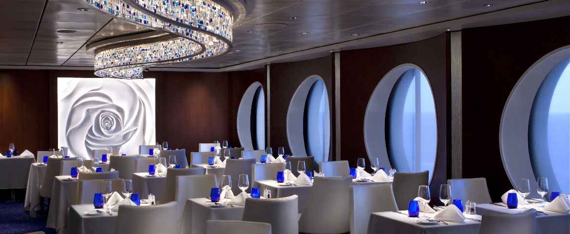 Croisière CEL Celebrity Infinity Restaurant Blu