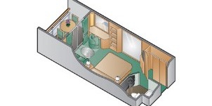 Croisière CEL Celebrity Millennium Cabine Classe Concierge