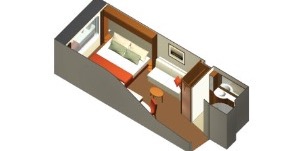 Croisière CEL Celebrity Reflection Classe Vue Mer-plan