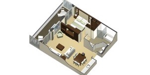 Croisière CEL Celebrity Reflection Suite Royale plan
