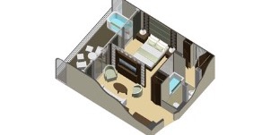 Croisière CEL Celebrity Reflection Suite Signature plan