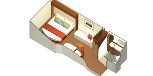 Croisière CEL Celebrity Silhouette Intérieure Plan