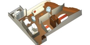 Croisière CEL Celebrity Solstice Familiale avec Véranda plan