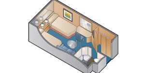 Croisière CEL Celebrity Summit Cabine Intérieure