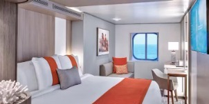 Croisière CEL Celebrity Xcel cabine Vue Mer