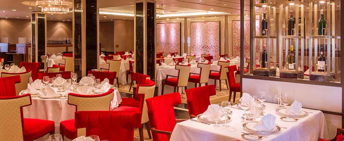 Croisière Cunard Queen Mary 2 Restaurant Queens Grill