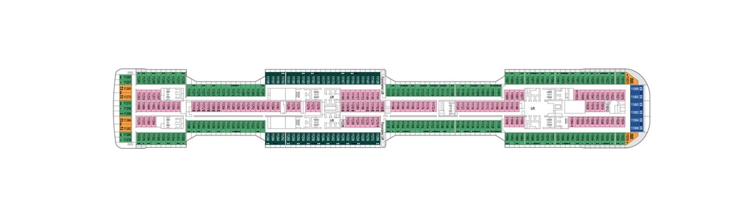 Croisière MSC Bellissima pont 11 Acropolis