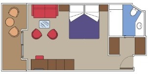 Croisière MSC Grandiosa MSC Yacht Club Suite de Luxe