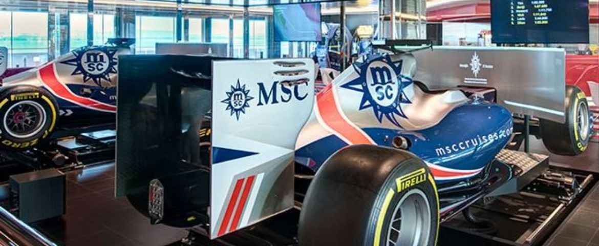 Croisière MSC Grandiosa Simulateurs F1