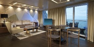 Croisière NCL Norwegian Cruise Line Joy The Haven suite du propriétaire de luxe avec grand balcon