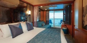 Croisière NCL Norwegian Cruise Line Star Mini-Suite Milieu Navire Balcon Chambre
