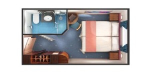 Croisière NCL Norwegian Cruise Line Star Vue Mer Obstruée Plan