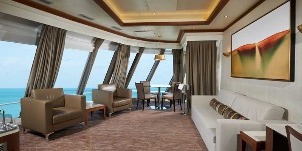 croisière NCL Norwegian Dawn suite luxe proprio salon