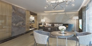 Croisière NCL Norwegian Encore The Haven Suite du propriétaire de luxe avec grand balcon