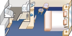 Croisière PCL Princess Emerald Intérieure Plan