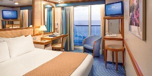 Croisière PCL Princess Grand premium avec balcon face à l'arrière (poupe)