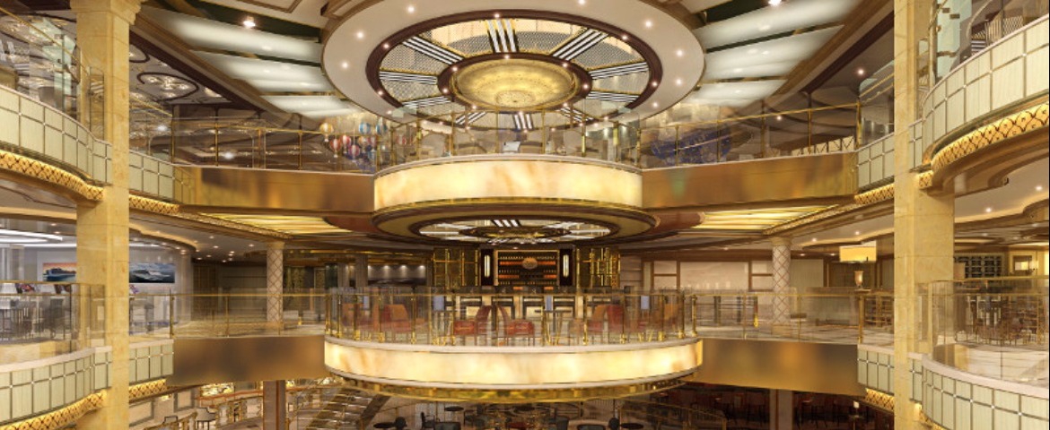 Croisière PCL Princess Majestic Atrium