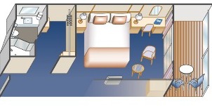 Croisière PCL Princess Royal Balcon