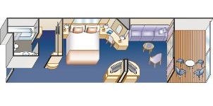 Croisière PCL Princess Star mini-suite