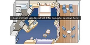 Croisière PCL Princess Star suite penthouse