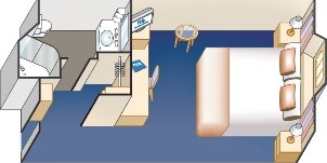 Croisière PCL Princess Star vue mer