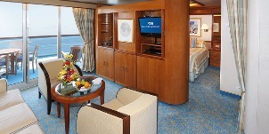 Croisière PCL Princess Sun Suite Penthouse