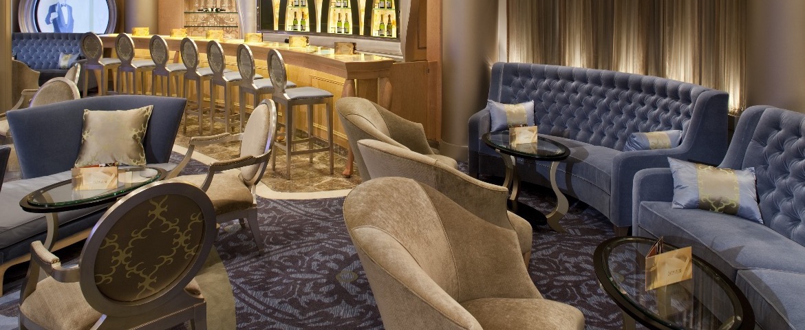 Croisière RCI Royal Caribbean Allure of the Seas Bar Champagne