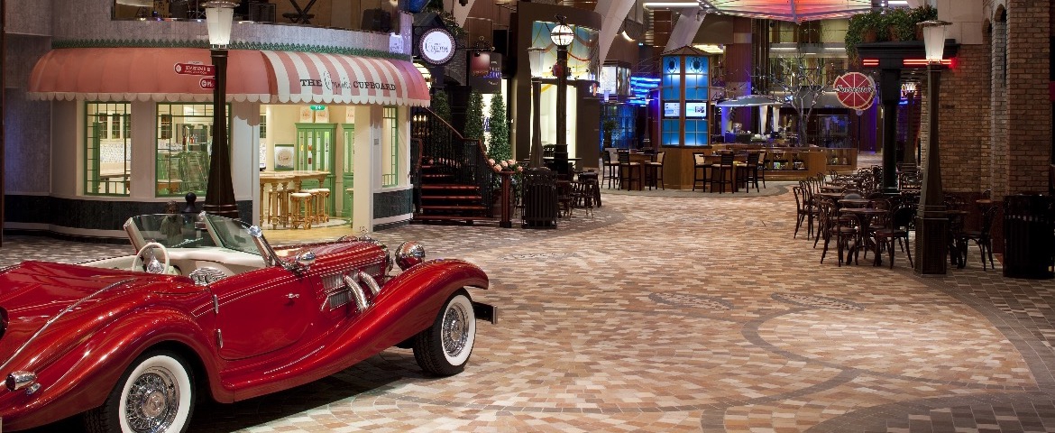 Croisière RCI Royal Caribbean Allure of the Seas Royal Promenade